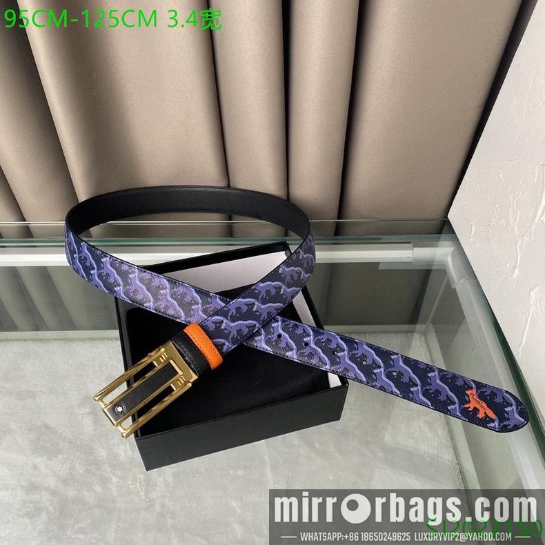 Replica Montblanc Belt 34mmX95-125CM 7D28