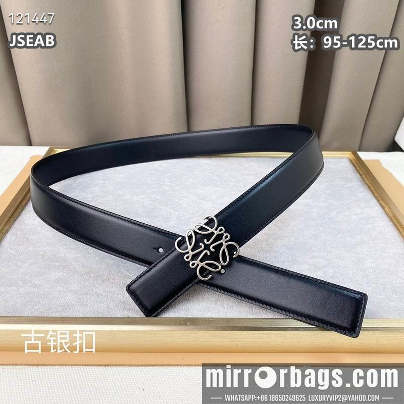 Replica Loewe belt 30mmX95-125cm 8L03
