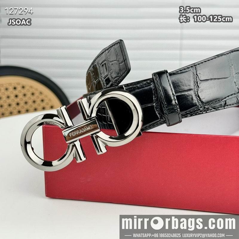 Replica Ferragamo belt 35mmX100-125cm 8L85