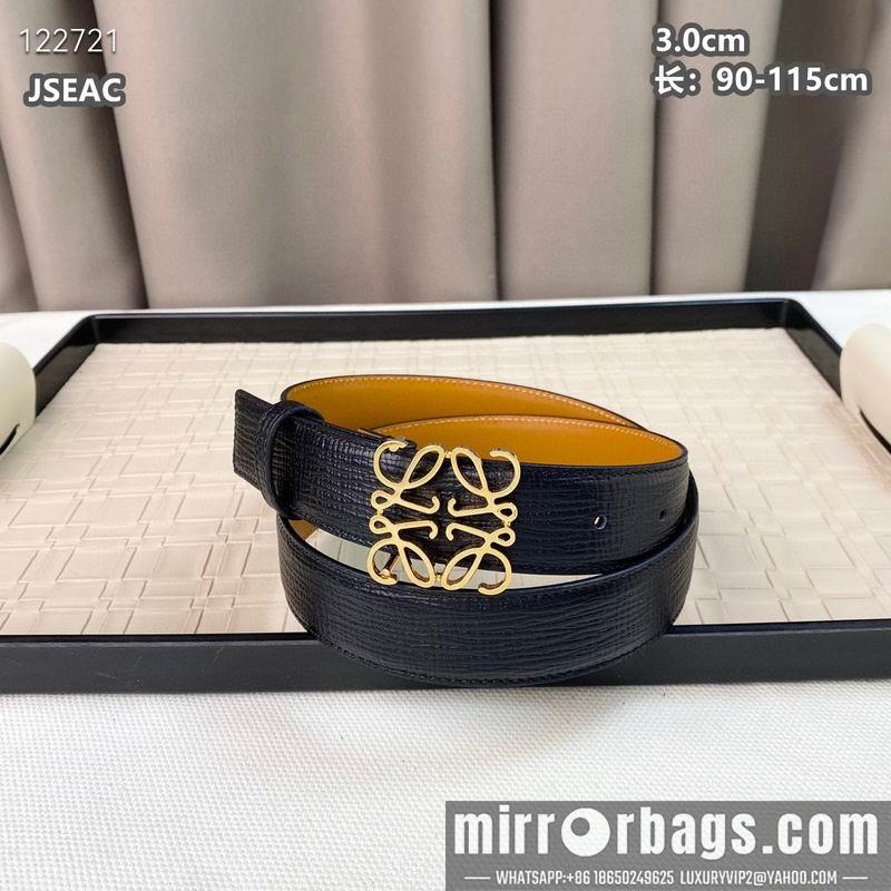 Replica Loewe belt 30mmX90-115cm 8L02