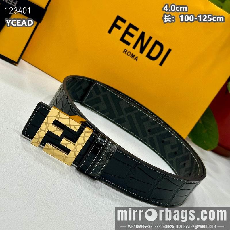 Replica Fendi belt 40mmX100-125cm  8L61
