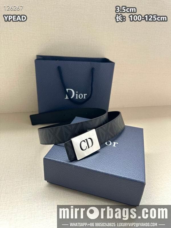 Replica Dior belt 35mmX100-125cm 8L27