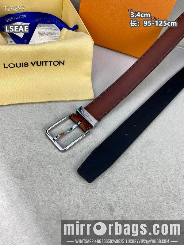 Replica LV belt 34mmX95-125cm 8L26