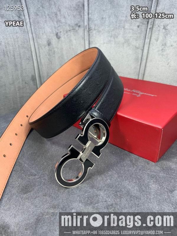 Replica Ferragamo belt 35mmX100-125cm 8L19