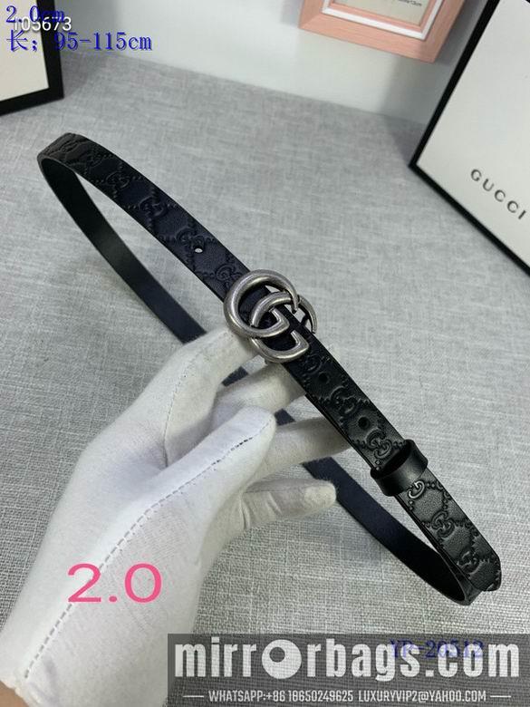 Replica Gucci belt 20mm 95-115cm 8L02