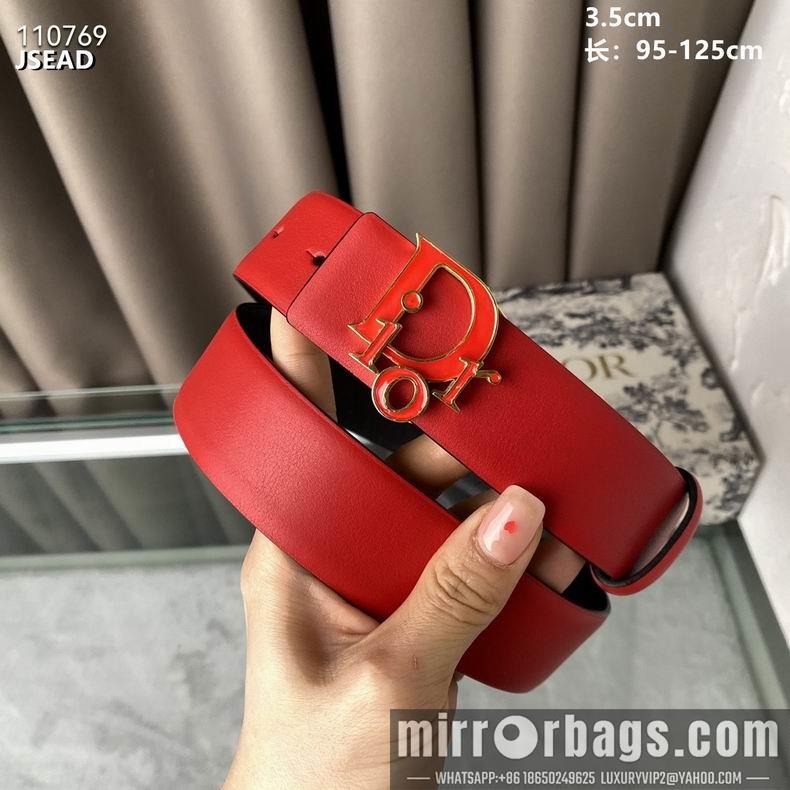 Replica Dior Belt 35mm 95-125cm 8L06