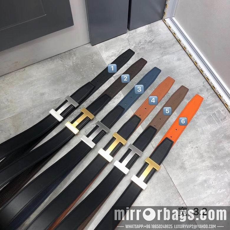 Replica Hermes Belt 32mmX95-115cm 7D16