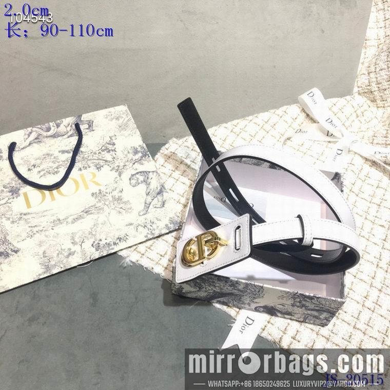 Replica Dior Belt 20mmX90-110cm 8L12