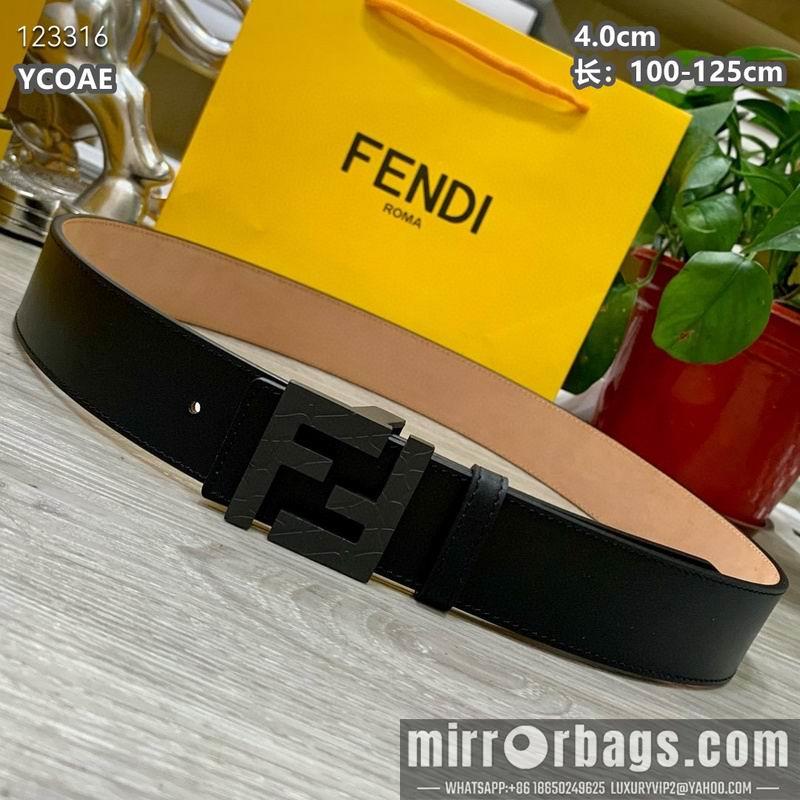Replica Fendi belt 40mmX100-125cm  8L49