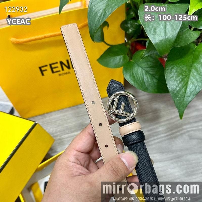 Replica Fendi belt 20mmX100-125cm 8L22