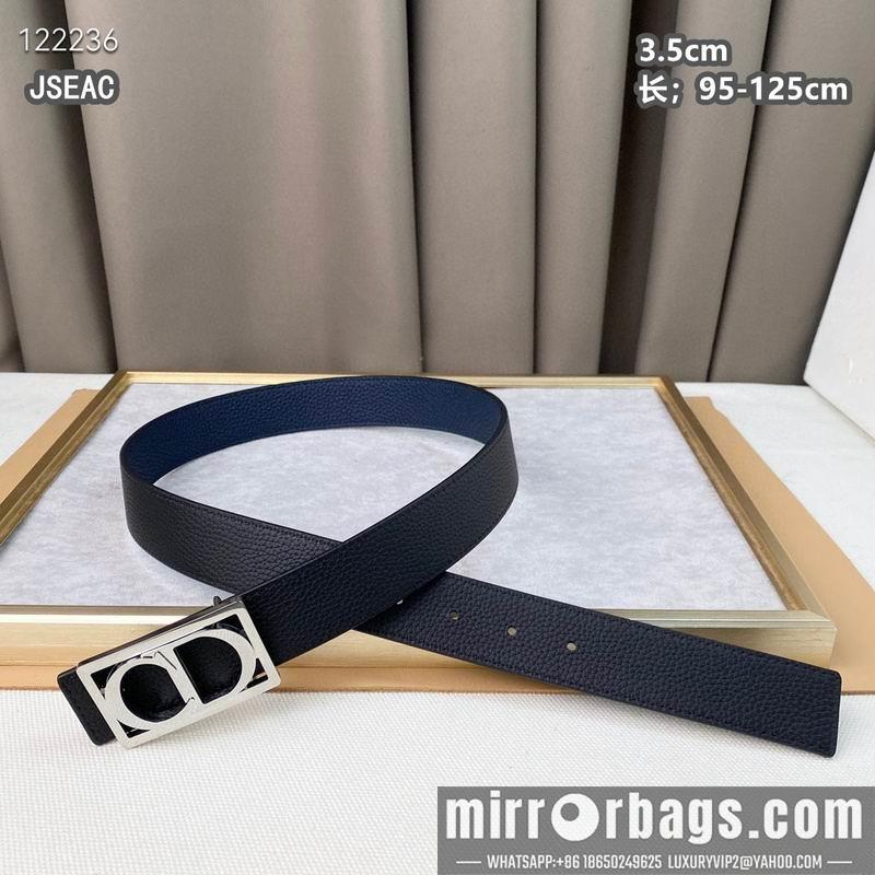 Replica Dior belt 35mmX95-125cm 8L26