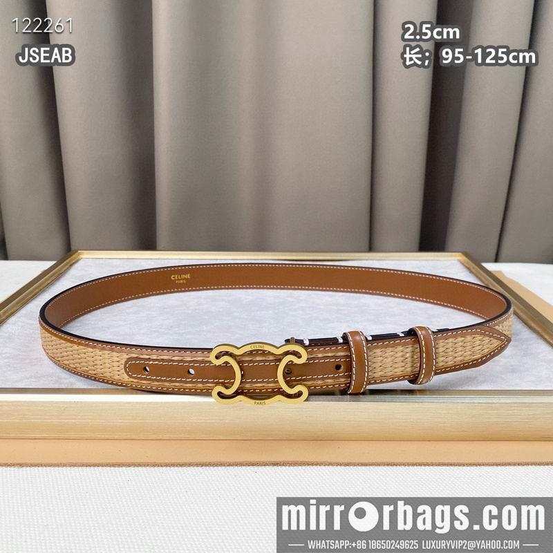 Replica Celine belt 25mmX95-125cm 8L24