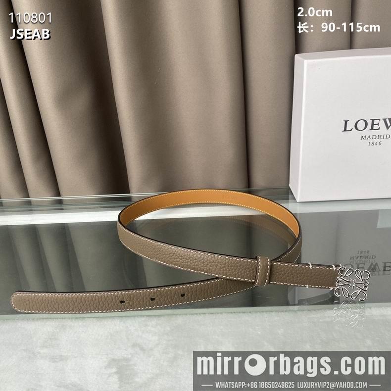 Replica Loewe Belt 20mmX90-110cm 8L01