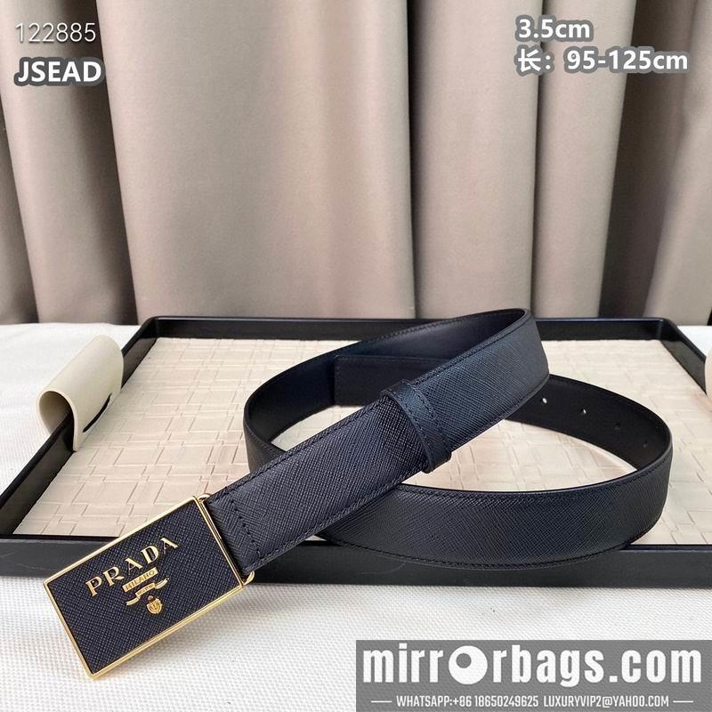 Replica Prada belt 35mmX95-125cm 8L34