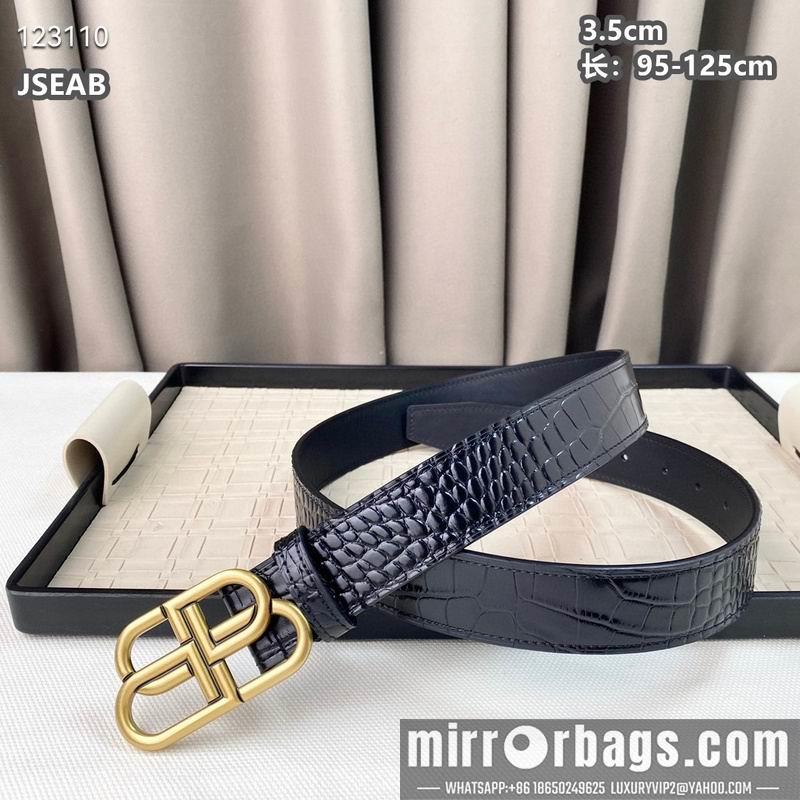 Replica Balenciaga belt 35mmX95-125cm 8L08