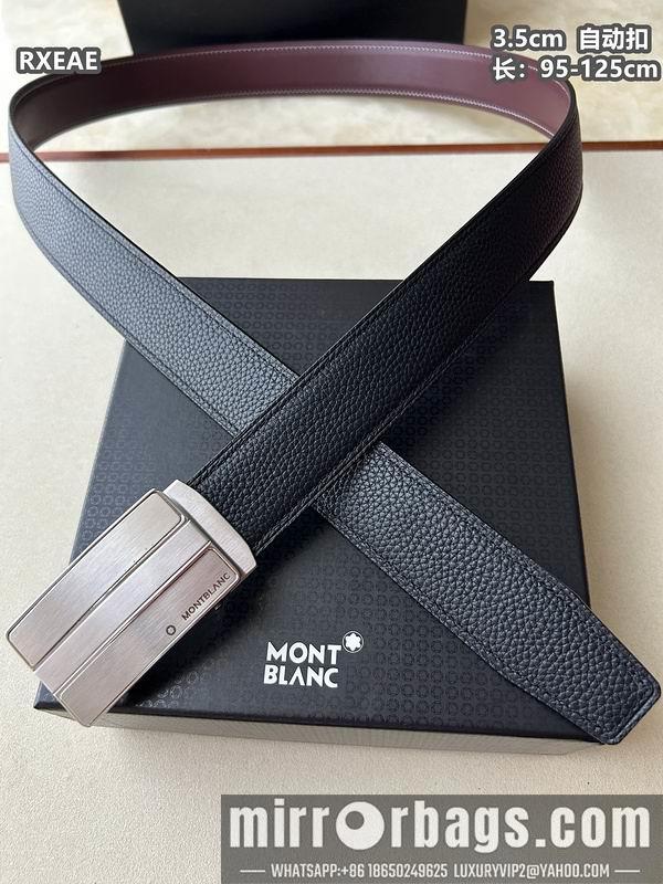 Replica Montlanc belt 35mmX100-125cm 8L78