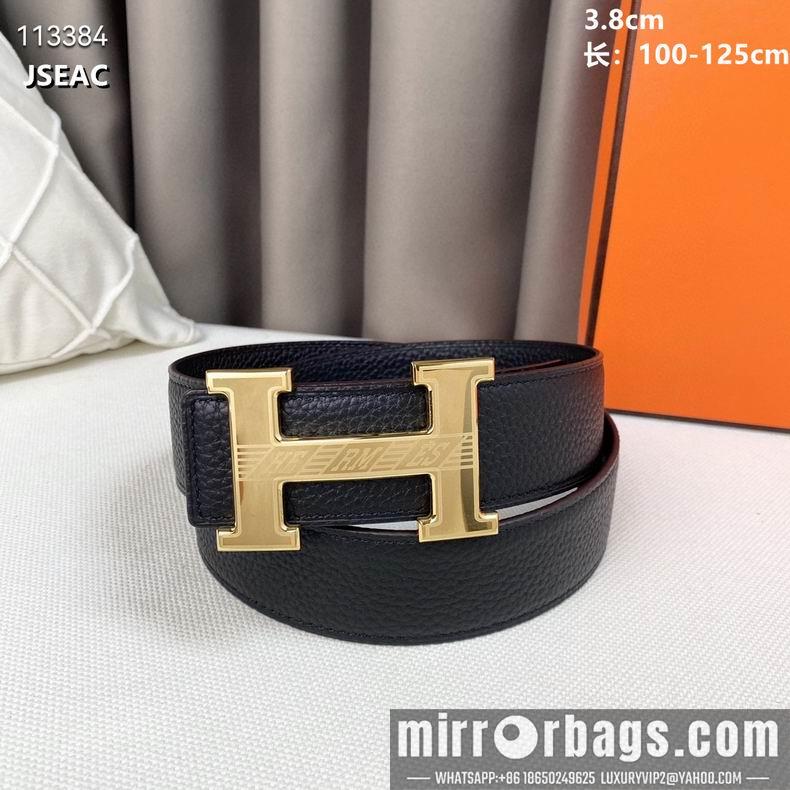 Replica Hermes belt 38mmX100-125cm 8L082501