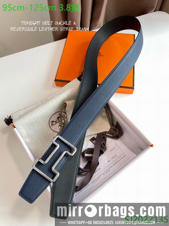 Replica Hermes Belt 38mmX95-125cm 7D120