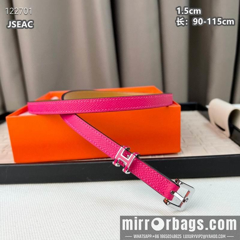 Replica Hermes belt 15mmX90-115cm 8L04