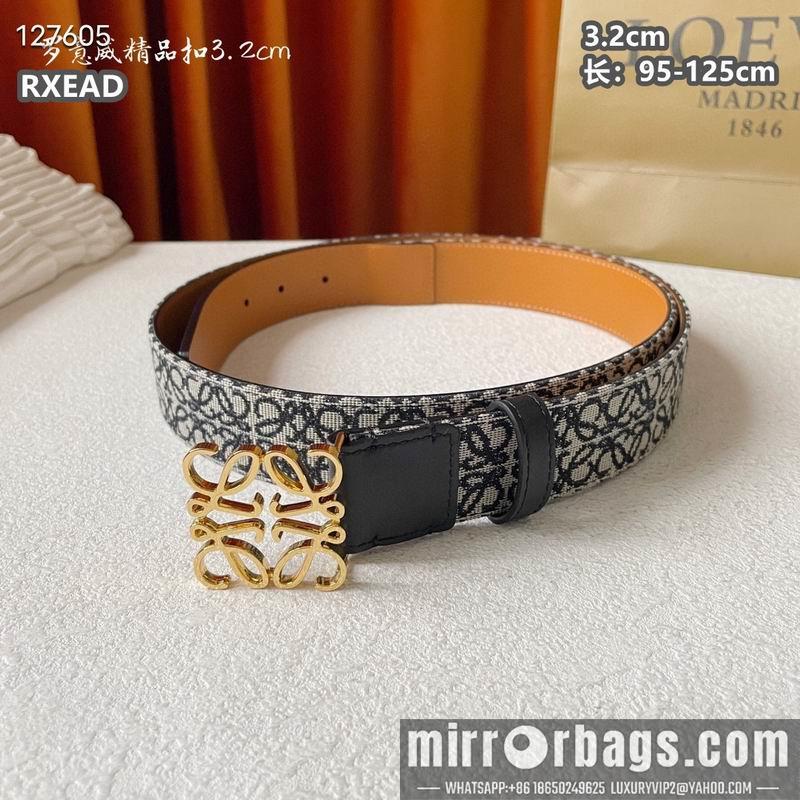Replica Loewe belt 32mmX95-125cm 8L05