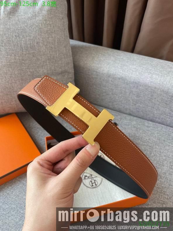 Replica Hermes Belt 38mmX95-125cm 7D116