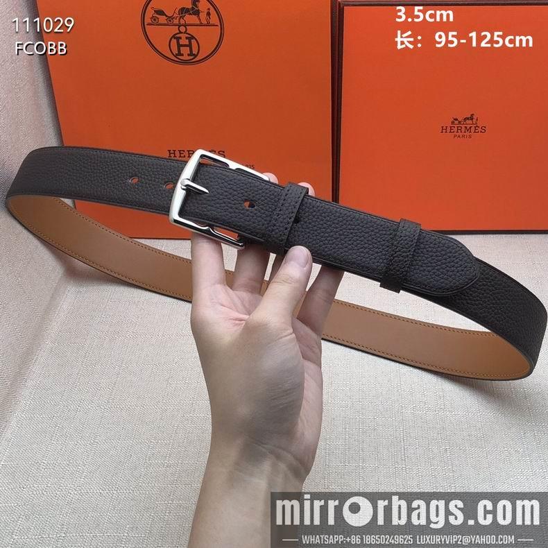 Replica Hermes Belt 35mm 95-125cm 8L07