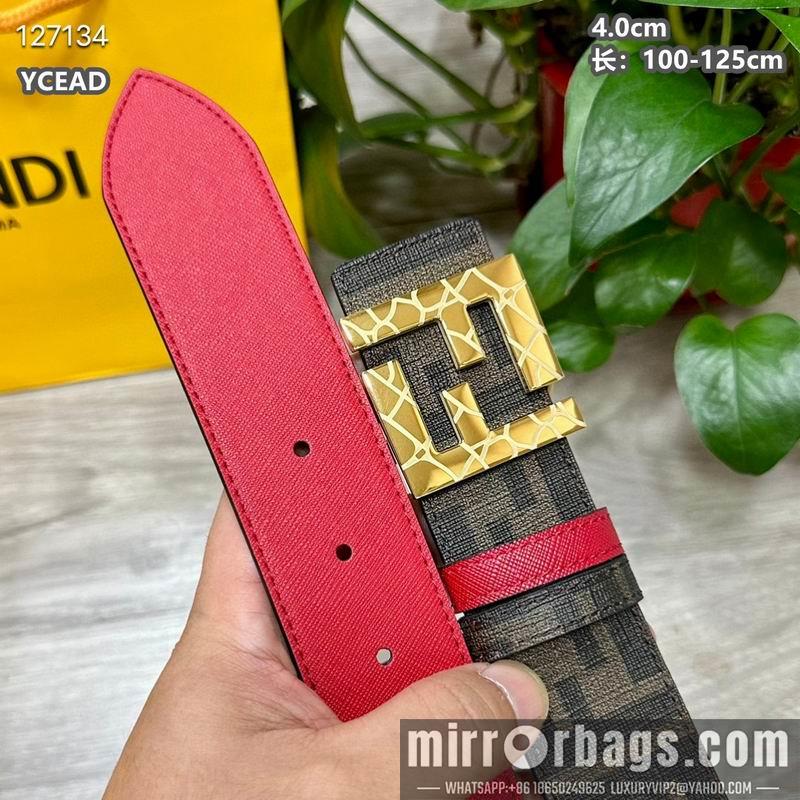 Replica Fendi belt 40mmX100-125cm 8L134
