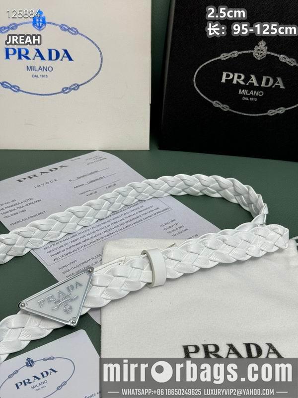 Replica Prada belt 25mmX95-125cm 8L01