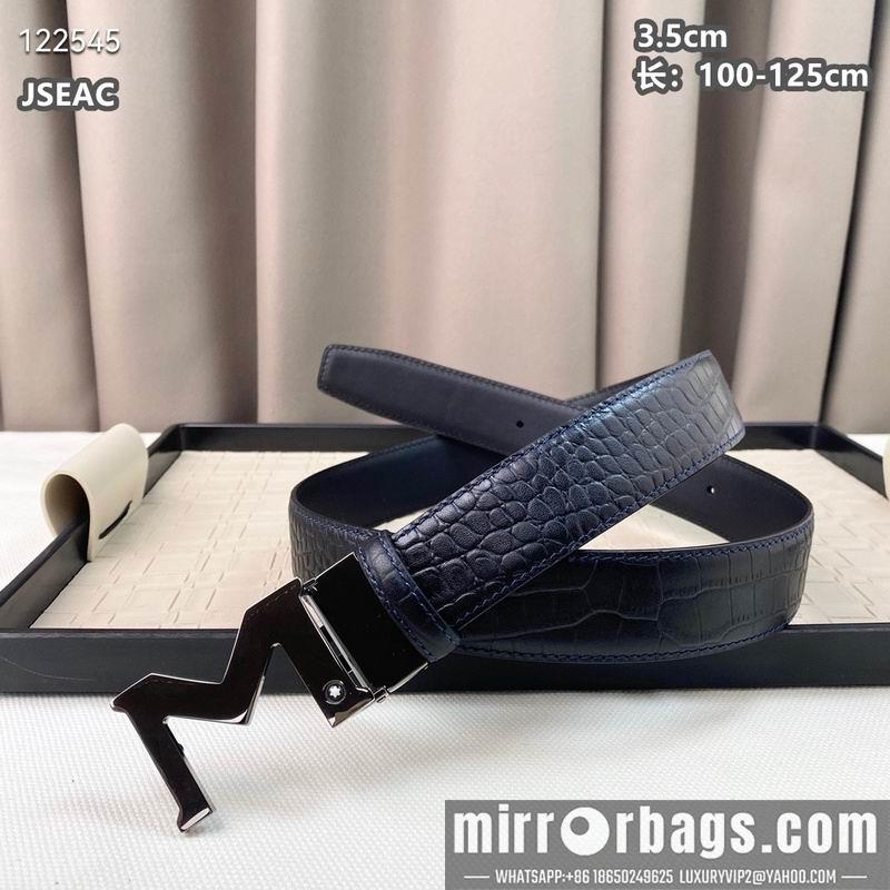 Replica Montblanc belt 35mmX100-125cm 8L09
