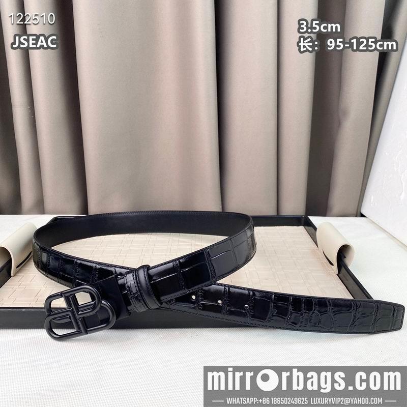 Replica Balenciaga belt 35mmX95-125cm 8L10