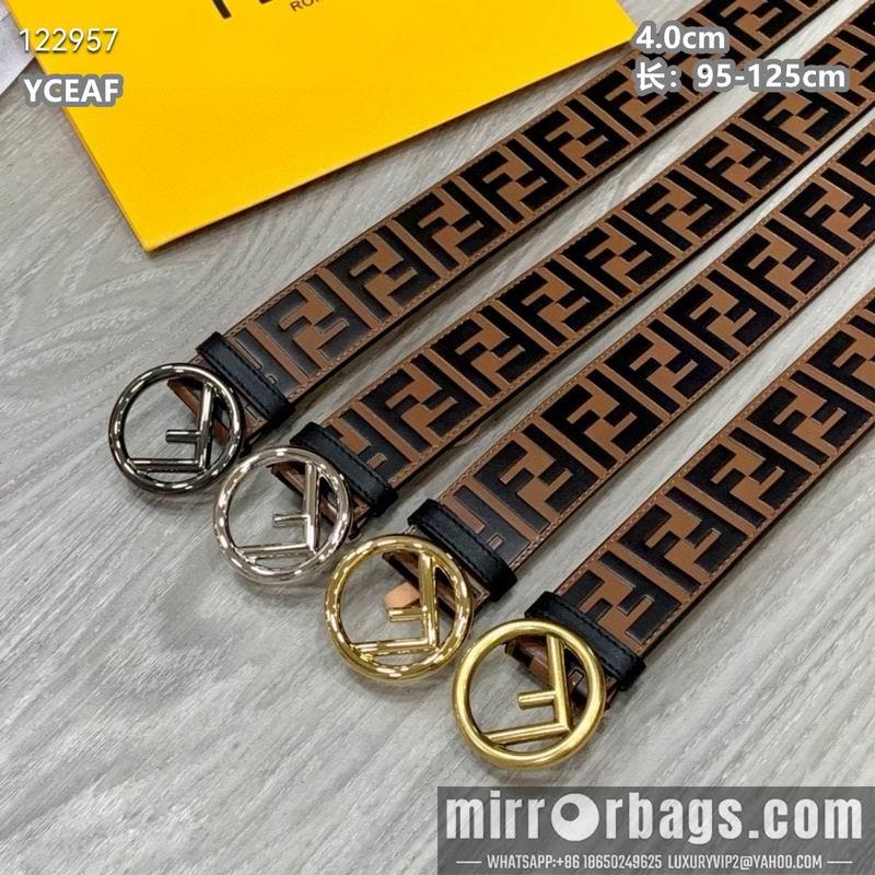 Replica Fendi belt 40mmX95-125cm  8L01