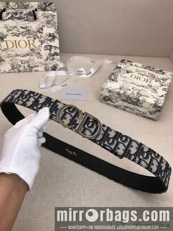 Replica Dior Belt 34mmX95-125cm 7D12
