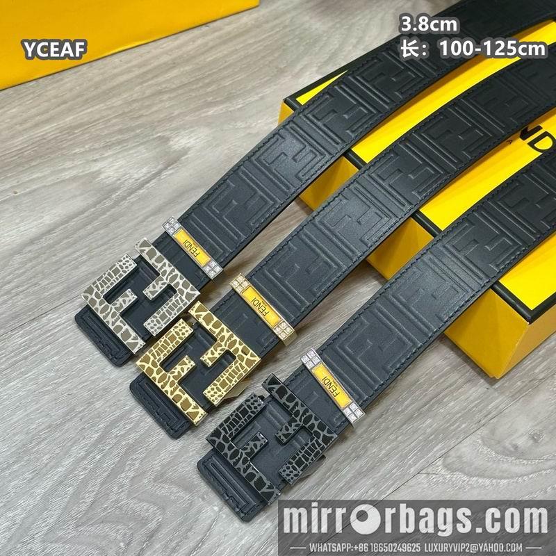 Replica Fendi belt 38mmX100-125cm 8L29