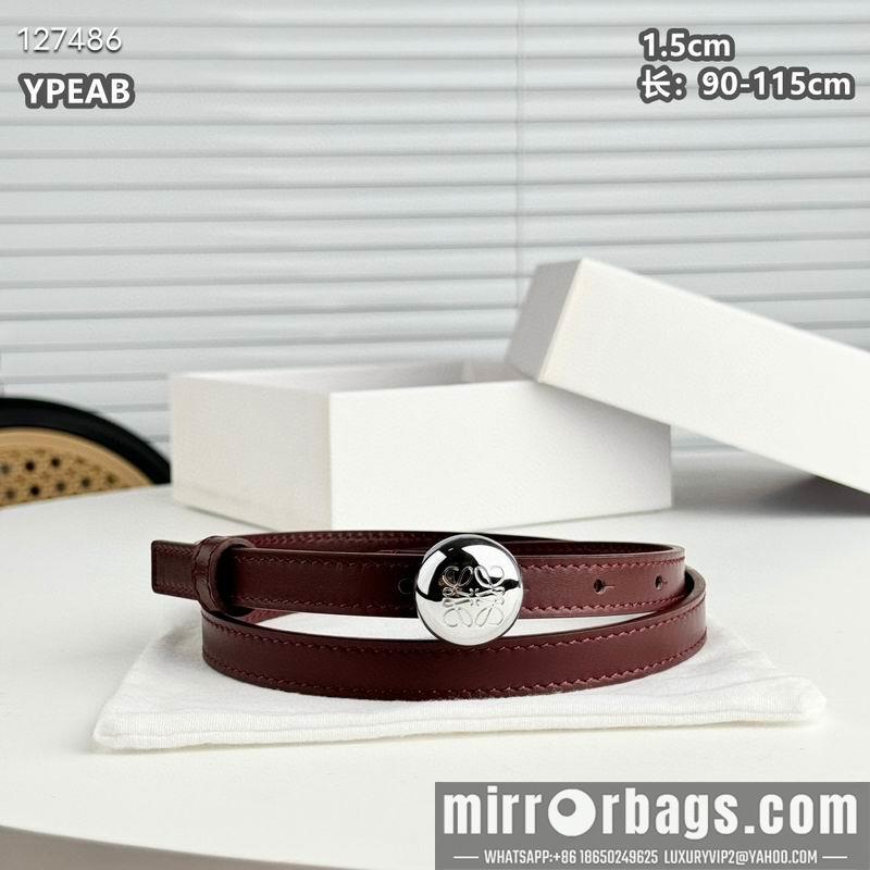 Replica Loewe belt 15mmX90-115cm 8L04