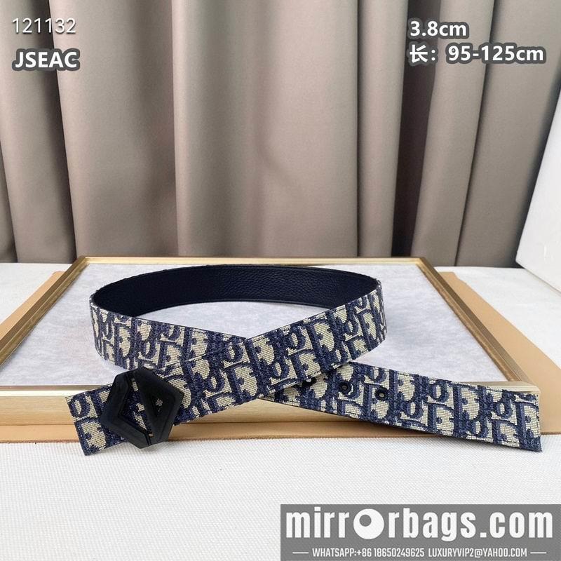 Replica Dior belt 38mmX95-125cm 8L04