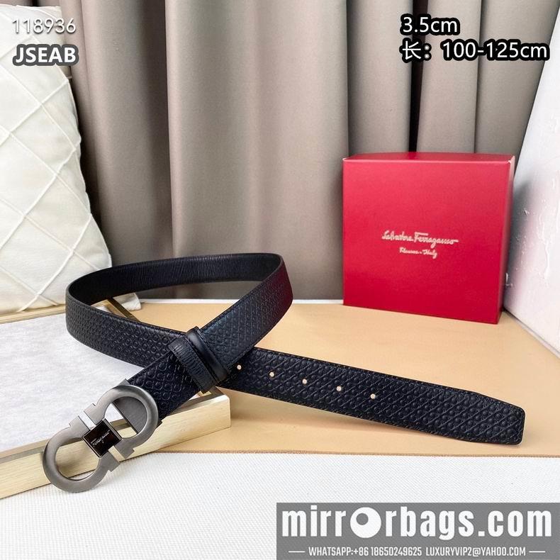 Replica Ferragamo belt 35mmX100-125cm 8L02