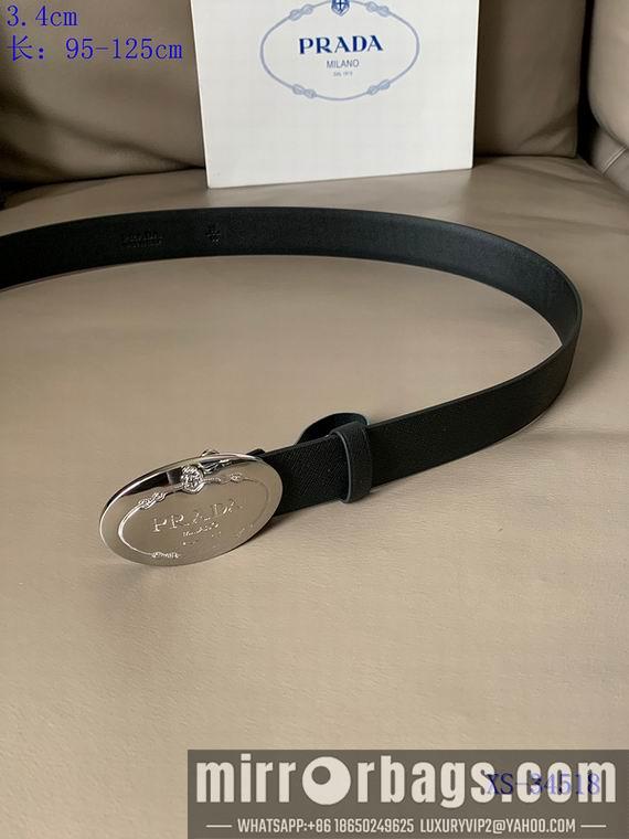 Replica Parda Belt 34mmX95-125cm 8L03