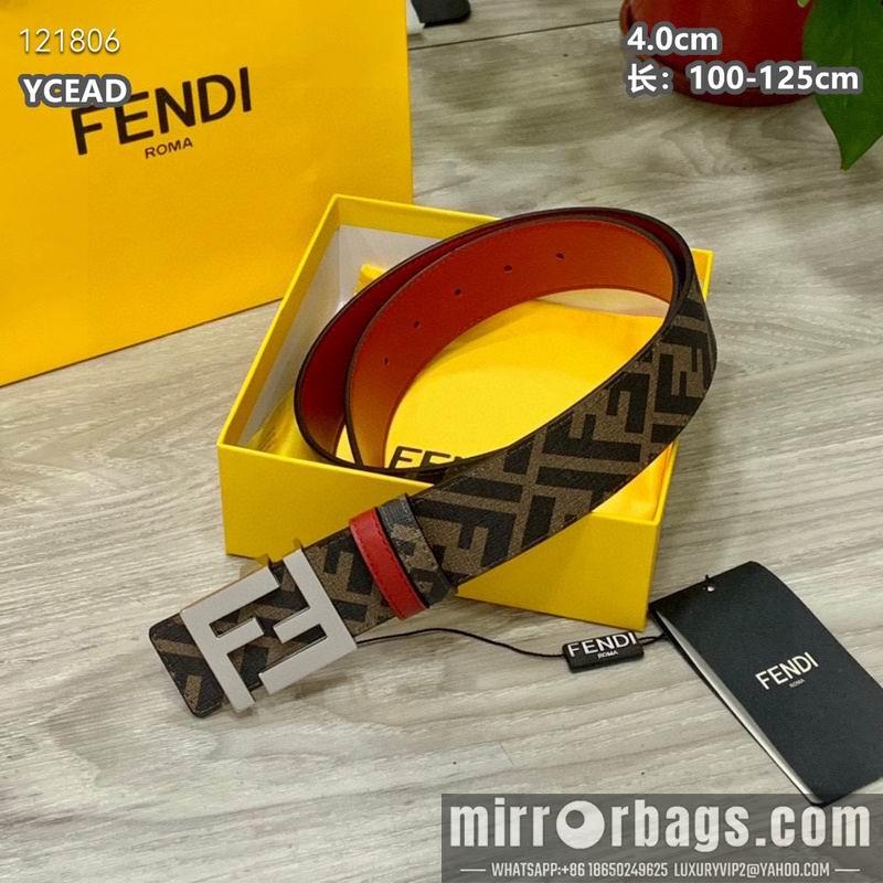 Replica Fendi belt 40mmX100-125cm  8L103