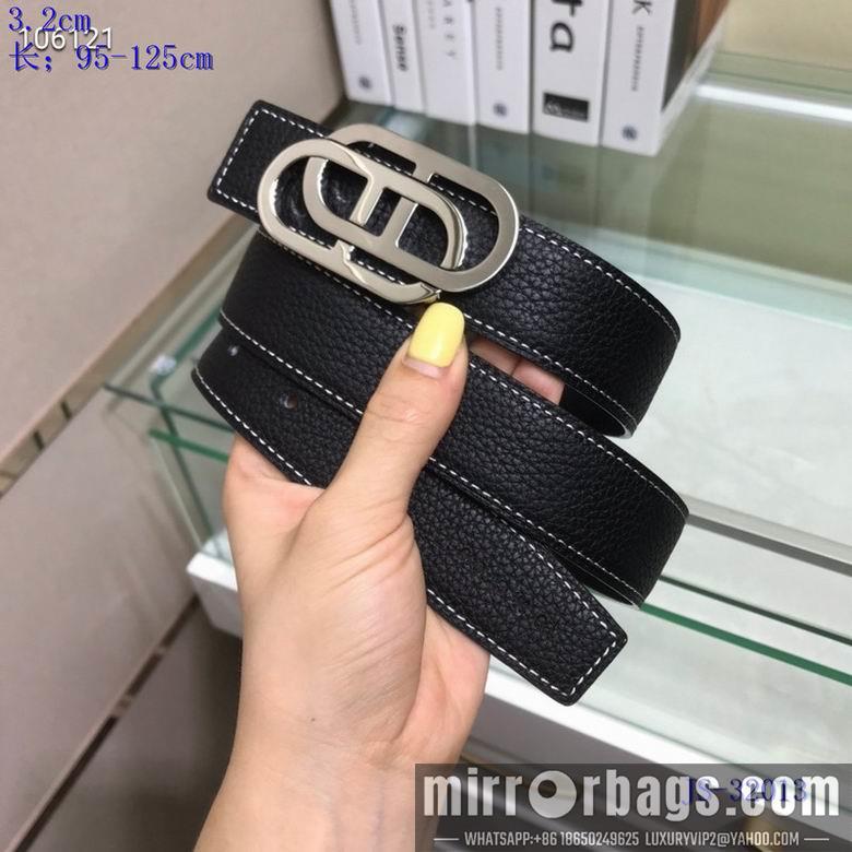 Replica Hermes Belt 32mmX95-125cm 8L04