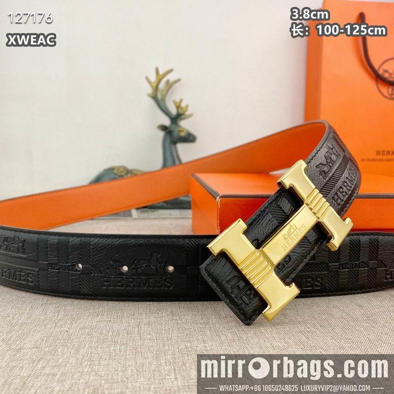 Replica Hermes belt 38mmX100-125cm 8L36