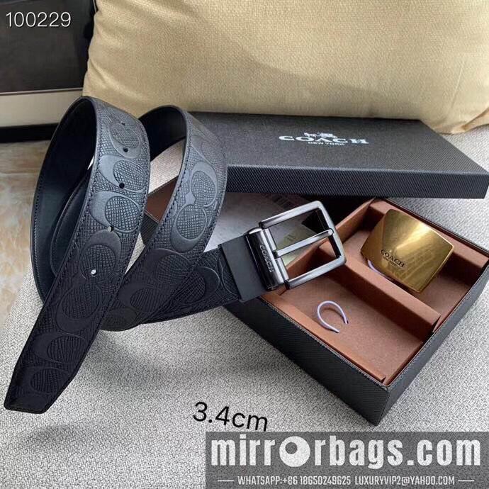 Replica Coach Belt 34mmX95-125CM 7d01