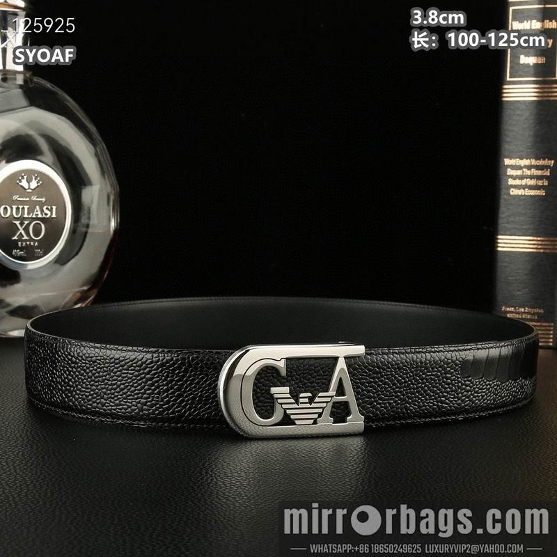 Replica Armani belt 38mmX100-125cm 8L07
