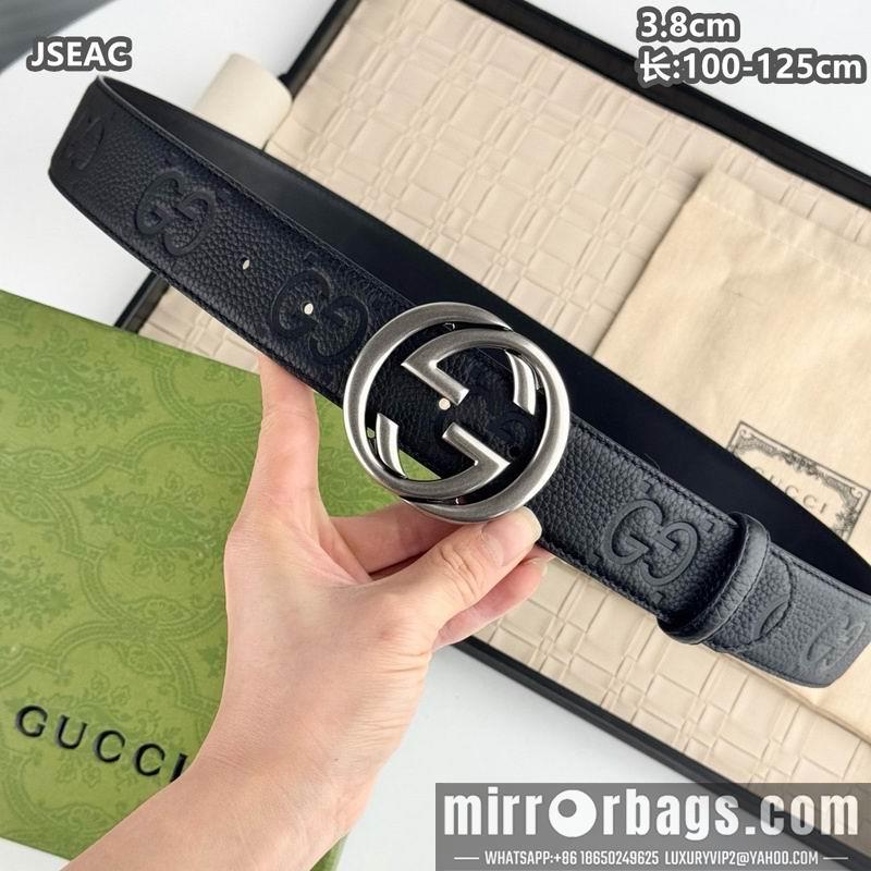 Replica Gucci belt 38mmX100-125cm 8L51