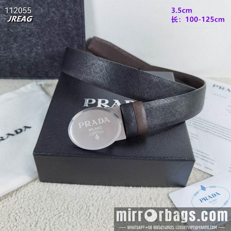 Replica Prada belt 35mmX100-125cm 8L08