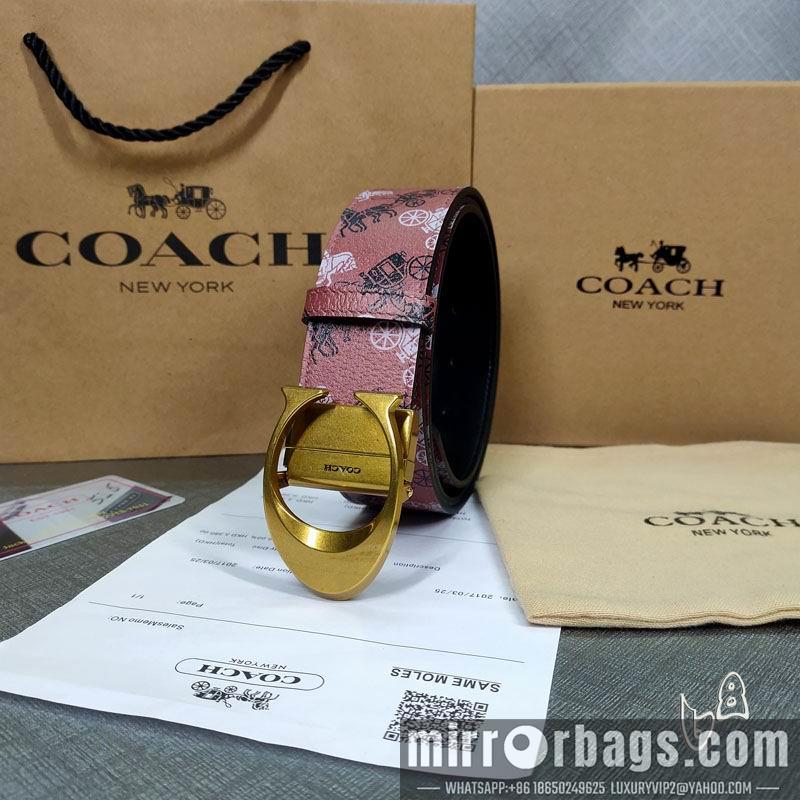 Replica Coach belt 38mmX80-125cm lb090602