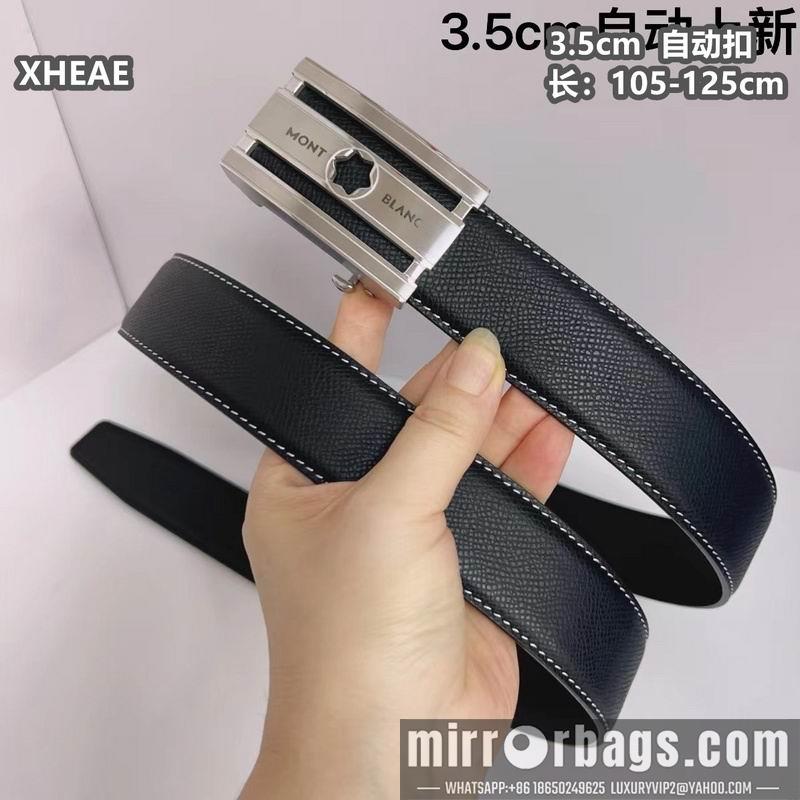Replica Montlanc belt 35mmX100-125cm 8L84