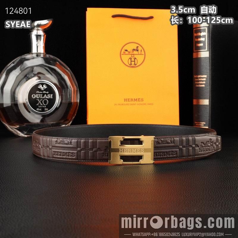 Replica Hermes belt 35mmX100-125cm 8L11