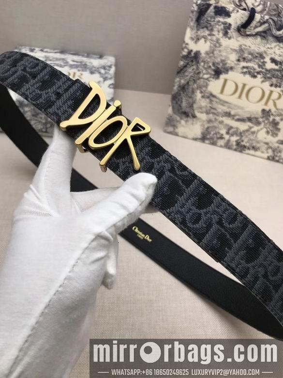 Replica Dior Belt 34mmX95-125cm 7D25