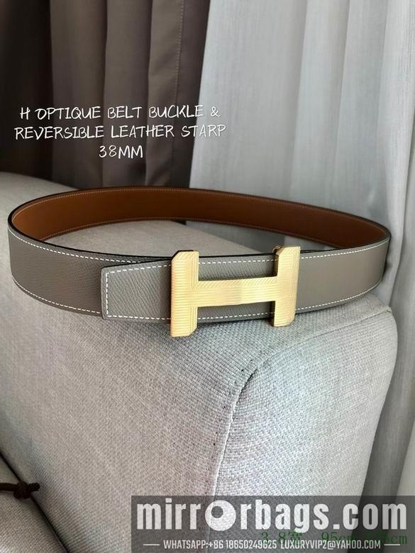 Replica Hermes Belt 38mmX95-125cm 7D89