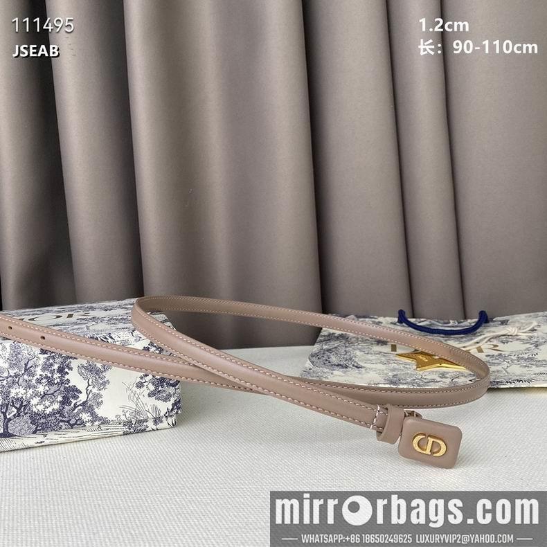 Replica Dior Belt 12mmX90-110cm 8L0515